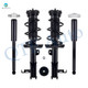 Set of 4 Front Quick Complete Strut-Coil Spring-Rear Shock For 2016 Chevrolet Cruze Limited