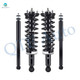 Set Front Quick Complete Strut-Coil Spring-Rear Complete Shock For 2003-2007 Toyota Sequoia