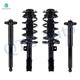 Set 4 Front Quick Complete Strut-Coil Spring-Rear Shock Kit For 2004-2012 Chevrolet Malibu