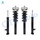 Set 4 Front Quick Complete Strut-Coil Spring-Rear Shock For 2015-2019 BMW X6 sDrive35i