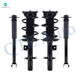 Set 4 Front Quick Complete Strut-Coil Spring-Rear Shock kit For 2019-2022 Nissan Altima FWD