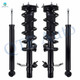 Set 4 Front Quick Complete Strut-Coil Spring-Rear Shock For 2014-2017 Infiniti QX70 v6.37L