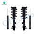 Set 4 Front Quick Complete Strut-Coil Spring-Rear Shock For 2019-2022 Mazda CX-9