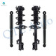 Set Front Quick Complete Strut-Coil Spring-Rear Shock For 2016-2022 Lexus RX450H