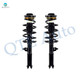 Pair of 2 Front Left-Right Quick Complete Strut-Coil Spring For 2018-2021 Chevrolet Traverse
