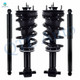 Set Front Quick Complete Strut-Coil Spring-Rear Shock For 2014-2018 Chevrolet Silverado 1500 Monotube Performance Upgrade