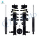 Set Front Quick Complete Strut-Coil Spring-Rear Shock For 2013-2019 Cadillac XTS Livery