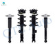 Set Front Quick Complete Strut-Coil Spring-Rear Complete Shock Kit For 2018-2022 Toyota C-HR