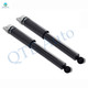 Pair of 2 Rear Complete Shock Absorber Kit For 2019-2023 GMC Acadia