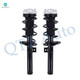 Pair 2 Front Left-Right Quick Complete Strut-Coil Spring Assembly For 2019-2021 BMW X4 M40i