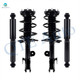 Set Front Quick Complete Strut-Coil Spring-Rear Shock For 2015-2021 Lexus NX300H