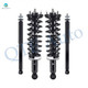 Set 4 Front Quick Complete Strut-Coil Spring-Rear Shock Kit For 2001 2002 Toyota Sequoia