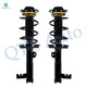 Pair of 2 Front Left-Right Quick Complete Strut-Coil Spring For 2018-2022 Chevrolet Equinox FWD
