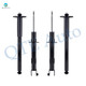 Set 4 Front Suspension Strut-Rear Complete Shock Kit For 2006-2010 Dodge Charger RWD
