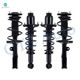 Set 4 Front-Rear Quick Complete Strut - Coil Spring For 2003-2008 Toyota Corolla