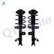 Pair of 2 Front Left-Right Quick Complete Strut-Coil Spring For 2018-2023 Toyota Camry L4 2.5L