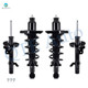 Set 4 Front Strut-Rear Quick Complete Strut-Coil Spring For 2015-2020 Acura MDX