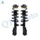 Pair of 2 Front Left-Right Quick Complete Strut-Coil Spring For 2019-2023 Chevrolet Blazer AWD