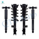 Set 4 Front Quick Complete Strut-Coil Spring-Rear Shock For 2019-2021 KIA Sedona