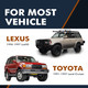 Rear Shock Absorber For 1996 1997 Lexus LX450 Exc Adjustable Suspension
