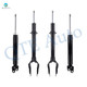 Front-Rear Suspension Bare Strut - Shock For 2011-2015 Jeep Grand Cherokee