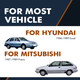 Rear Liftgate Lift Support For 1987-1989 Mitsubishi Precis