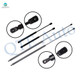 Set 4 Front Hood-Rear Trunk Lid Lift Support For 1995-1997 Audi A6 Sedan 4 Door
