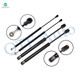 Set of 4 Front Hood-Rear Back Glass Lift Support For 2005-2015 Nissan Armada