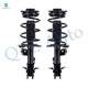 Pair Front Left-Right Quick Complete Strut - Coil Spring For 2013 Nissan Sentra