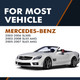Set Front Hood-Rear Trunk Lid Lift Support For 2003-2008 Mercedes-Benz Sl55 Amg