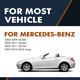 Pair of 2 Rear Trunk Lid Lift Support For 2009-2011 Mercedes-Benz Slk300