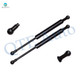 Pair of 2 Rear Trunk Lid Lift Support For 2004 2005 Mercedes-Benz Clk320 W/ Locking System
