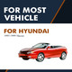 Rear Liftgate Lift Support For 1997-1999 Hyundai Tiburon