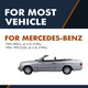 Pair 2 Rear Trunk Lid Lift Support For 1993 Mercedes-Benz 300Ce L6 3.2L 3199cc