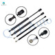 Set of 4 Front Hood-Rear Back Glass Lift Support For 2004-2010 Infiniti QX56