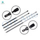 Set 4 Front Hood-Rear Tailgate Lift Support For 1995-1997 Audi A6 Wagon 4 Door