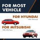 Rear Right Liftgate Lift Support For 1990-1994 Mitsubishi Precis