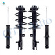 Front-Rear Set of 4 Quick Complete Strut-Bare Strut For 2007-2010 Jeep Patriot