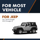 Pair of 2 Rear Back Glass Lift Support For 2018 Jeep Wrangler JK
