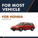 Rear Liftgate Lift Support For 1984-1987 Honda Civic