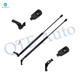 Pair of 2 Rear L-R Tailgate Lift Support For 1991-1993 Honda Accord Wagon 5 Door