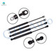 Set of 4 Front Hood-Rear Trunk Lid Lift Support For 2004-2006 BMW 530I