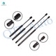 Set of 4 Front Hood-Rear Trunk Lid Lift Support For 2008 2009 Saturn Aura