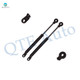 Pair of 2 Rear Trunk Lid Lift Support For 1992-1996 Honda Civic