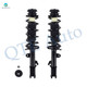 Pair Front Quick Complete Strut-Coil Spring For 2014-2019 Nissan Versa Note