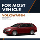 Rear Trunk Lid Lift Support For 2006-2010 Volkswagen Bora Mexico
