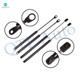 Set 4 Front Hood-Rear Back Glass Lift Support For 1978-1981 Buick Century Wagon