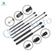 Full Set Front Hood-Rear Trunk Lid-Back Glass Lift Support For 2005 Ford Taurus V6 3.0L Wagon 4 Door
