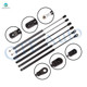 Full Set Front Hood-Rear Tailgate-Back Glass Lift Support For 1986-1995 Ford Taurus wagon 4 door