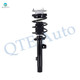 Front Right Quick Complete Strut - Coil Spring For 2011-2013 BMW 335IS Exc. Sport Suspension